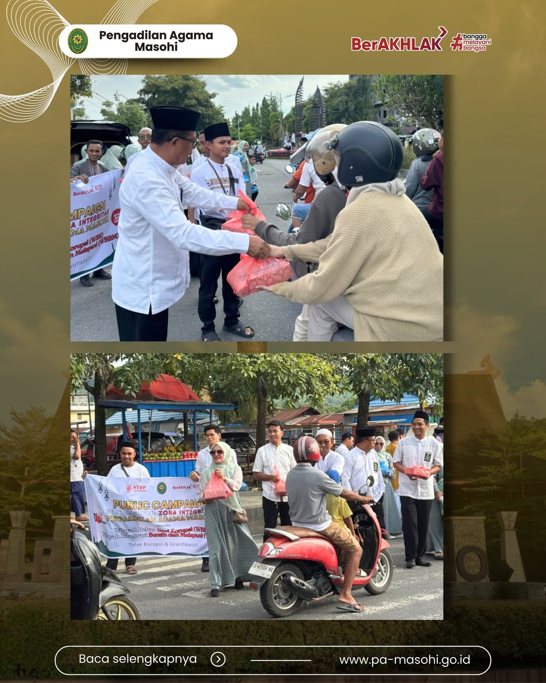 Masohi 06 Maret 2026 Dalam rangka meningkatkan kesadaran masyarakat terhadap pelayanan peradi 1