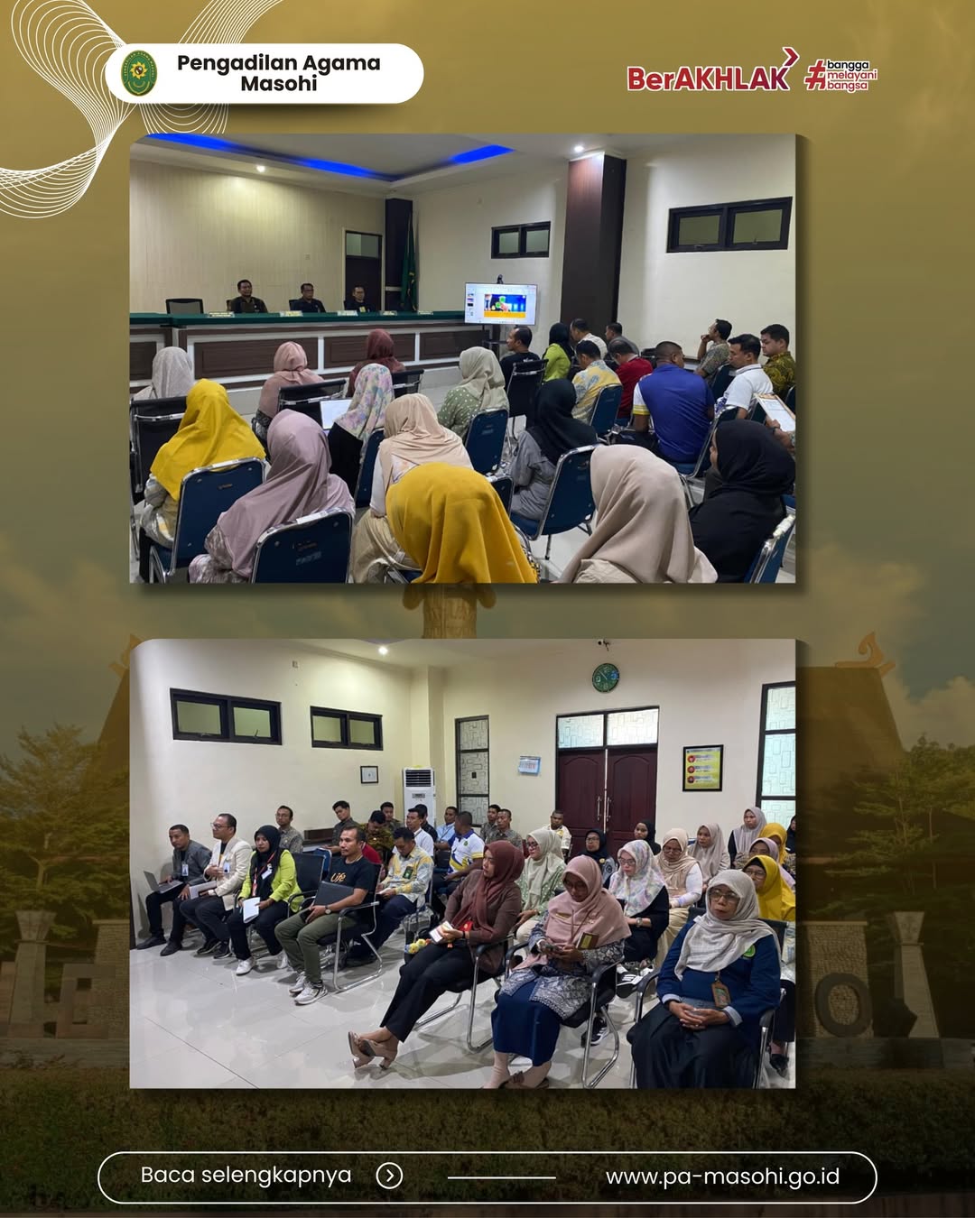 Masohi 27 Februari 2026 Dalam rangka meningkatkan kualitas pelayanan kepada masyarakat pihak 1