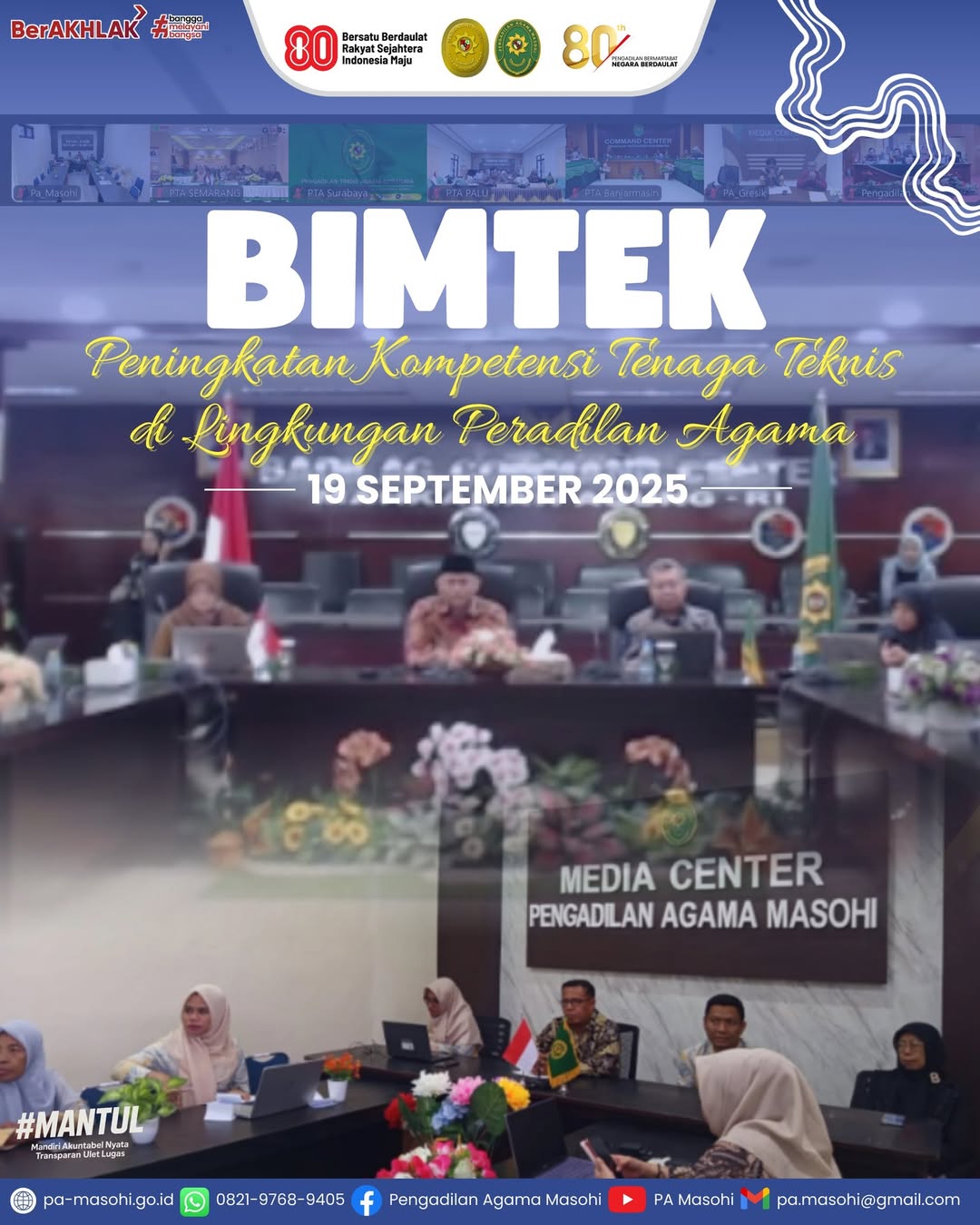 Masohi 19 September 2025 Dalam rangka meningkatkan kualitas sumber daya manusia khususnya te