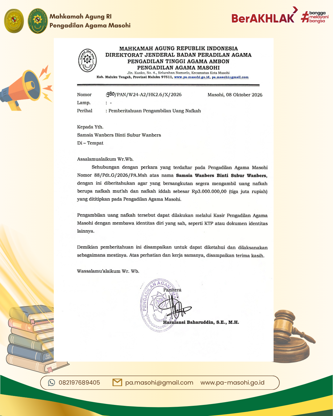 HUT DHARMAYUKTI KARINI 2