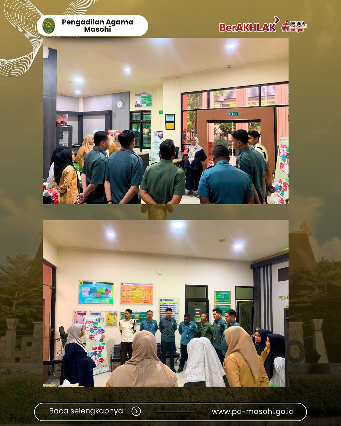 Masohi 14 Juli 2026 Dalam rangka menjaga konsistensi kualitas pelayanan kepada masyarakat pen 1