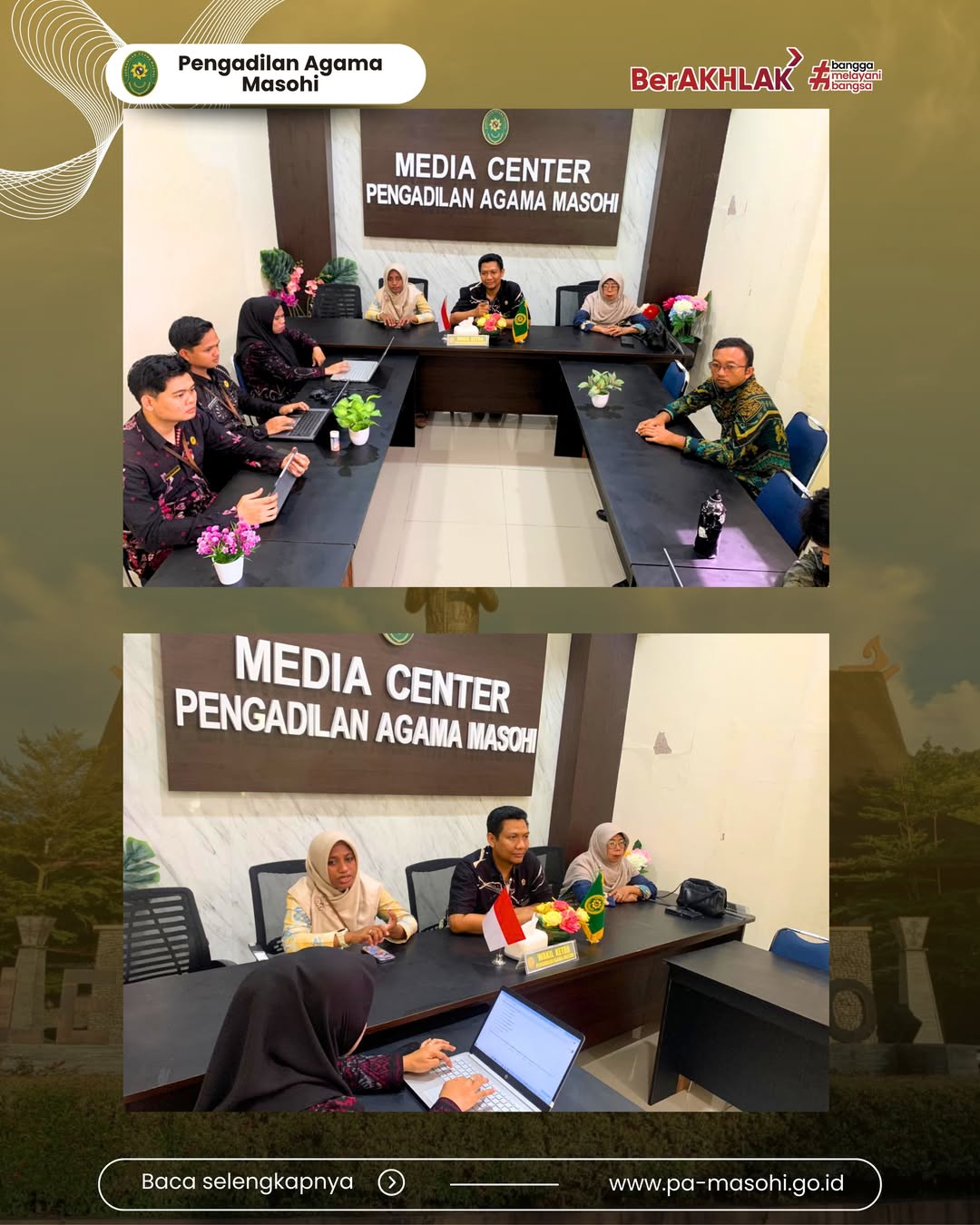 Masohi 08 Mei 2026 Dalam rangka meningkatkan kualitas pelayanan peradilan serta memastikan pe 1